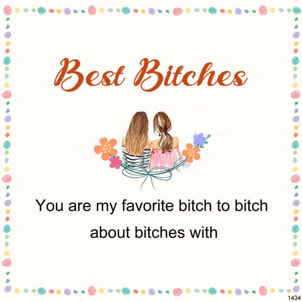For Friend - Best Bitches Cuff Bracelet-37bracelet