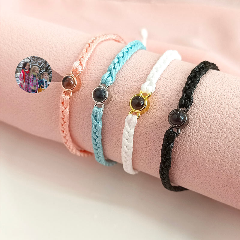 Personalized Photo Projection Bracelet