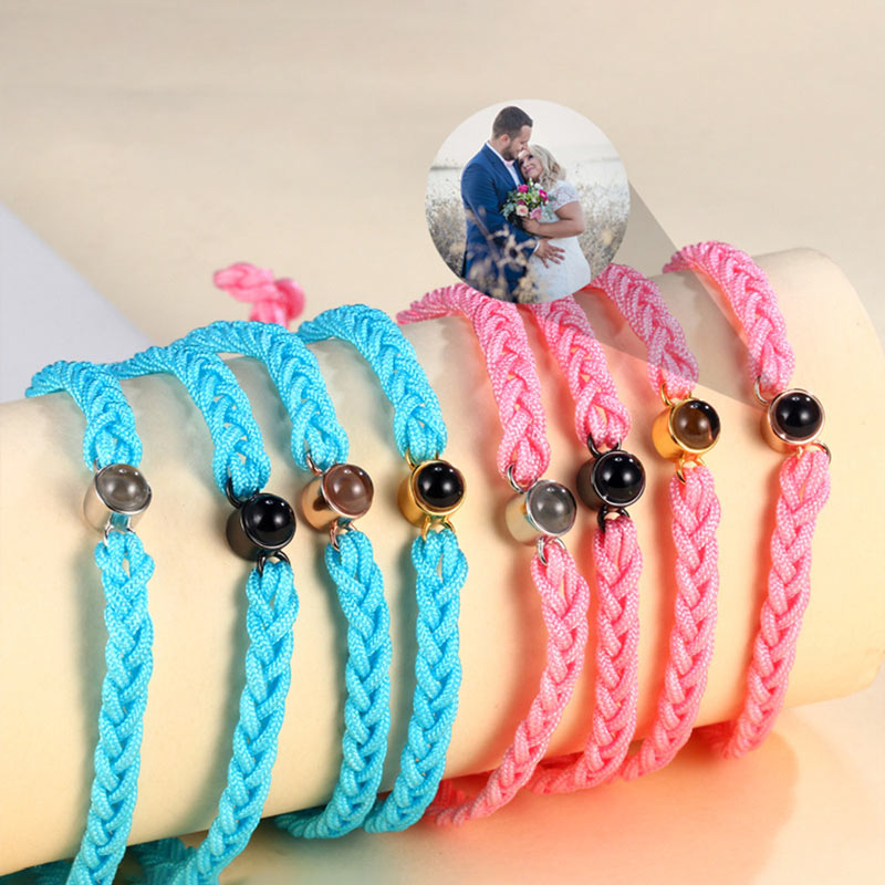 Personalized Photo Projection Bracelet