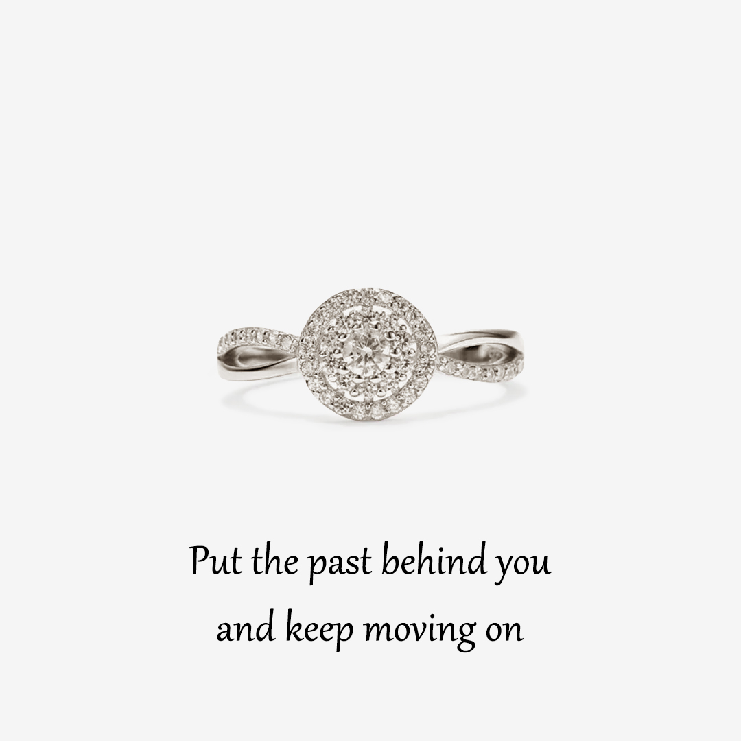 For Self - S925 Self Love Round Infinity Ring