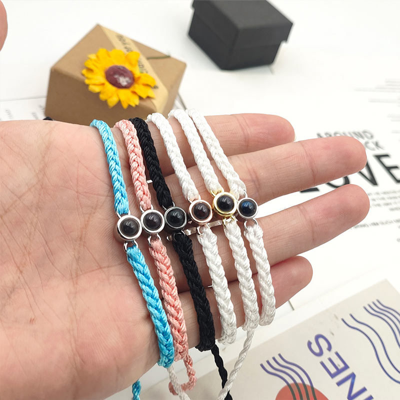 Personalized Photo Projection Bracelet