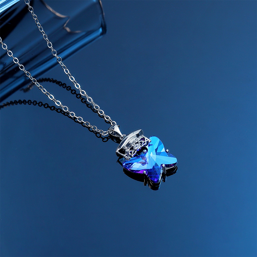 For Graduation - S925 Happy Graduation 2024 Butterfly Necklace