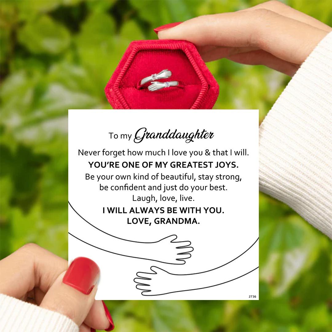 For Granddaughter - Always With You Granddaughter Ring 💖