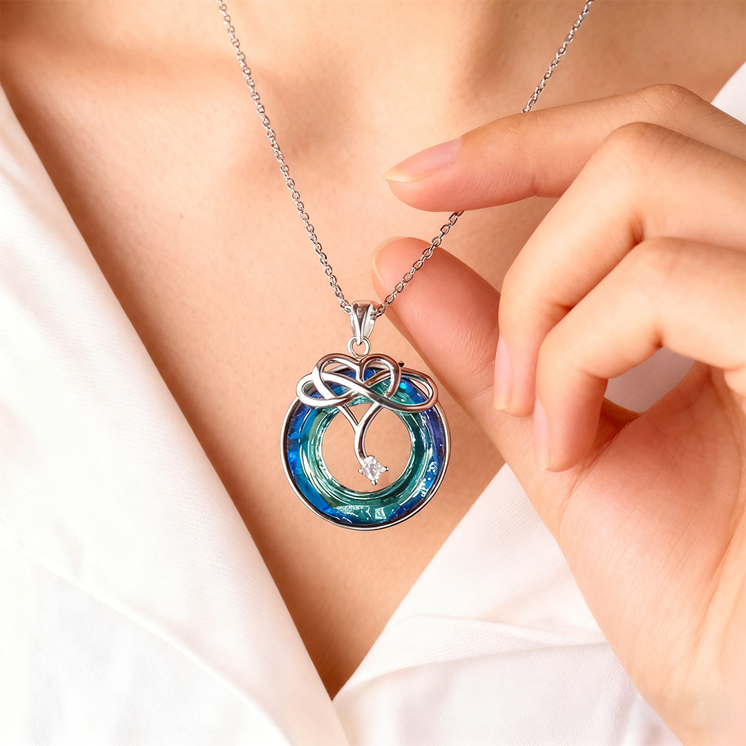 For Friend - S925 Our Friendship Has no End Infinity Necklace