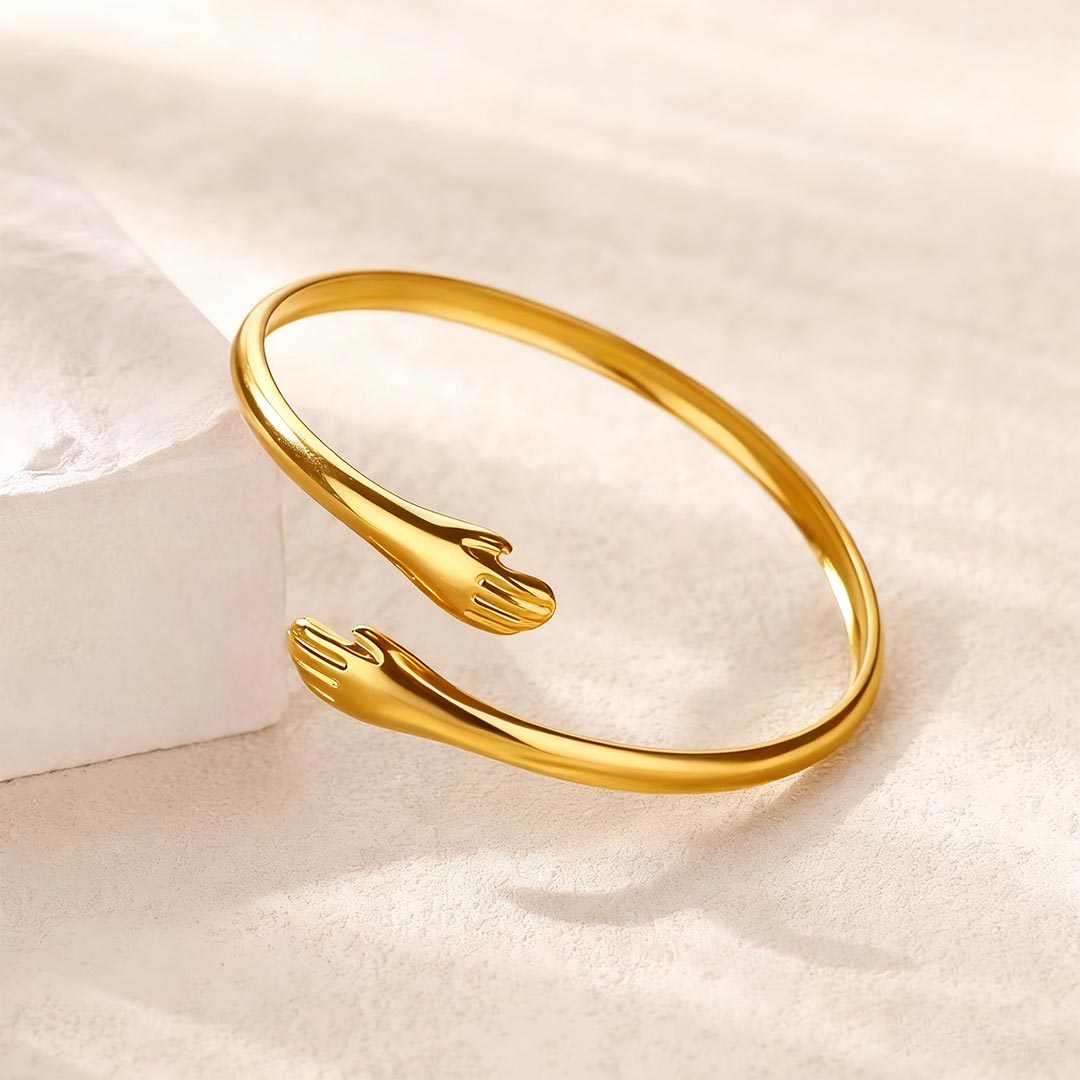 For Granddaughter-Always Keep Me In Your Heart Hug Bracelet