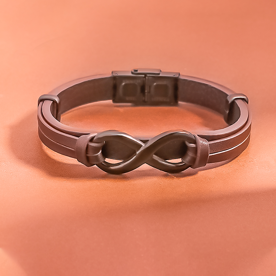 For Love - I Love You Until Infinity Runs Out Infinity Bracelet