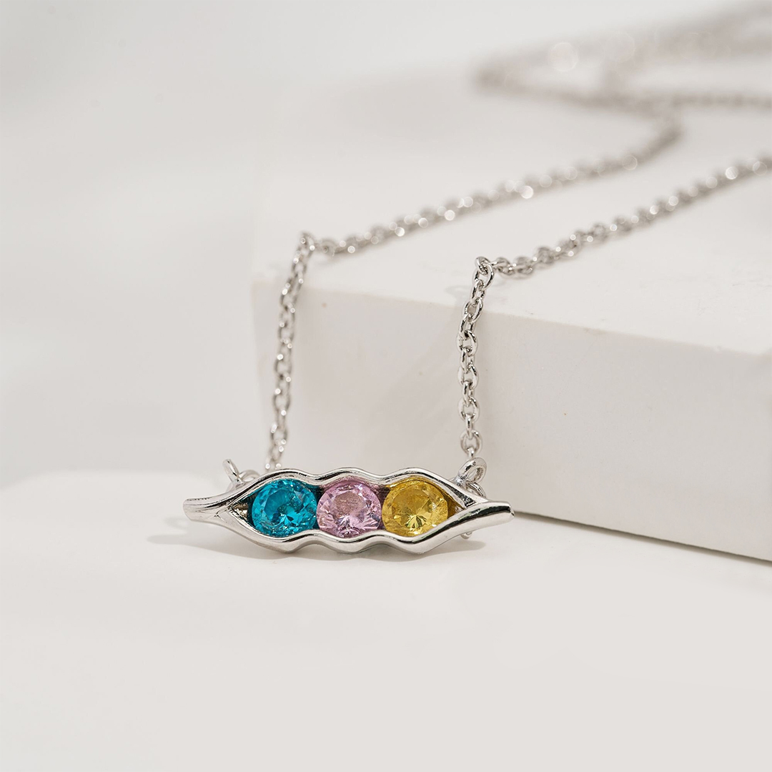 For Friend - S925 We Are Each Other's Best Friends Forever Custom Birthstone Necklace