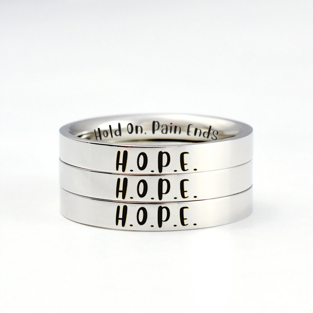 Hold On Pain Ends Ring