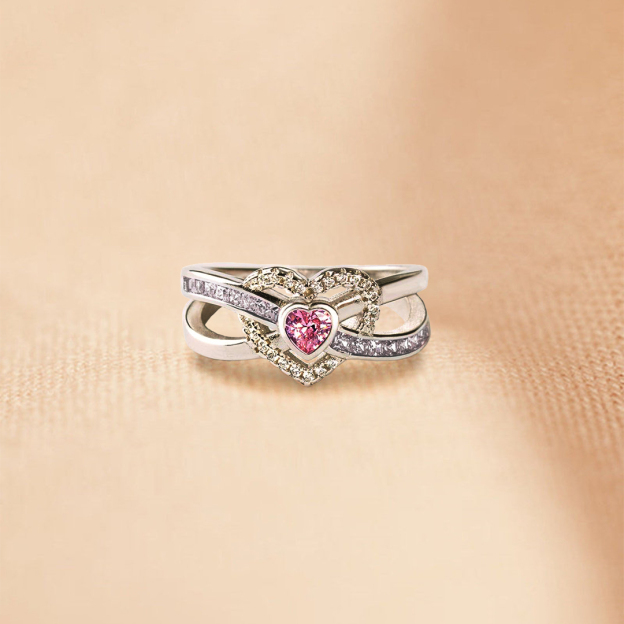 S925 Let Them Infinite Love Diamond Ring