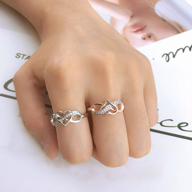 For Daughter-in-Law - You Are Also My Daughter-in-Heart Infinity Heart Ring