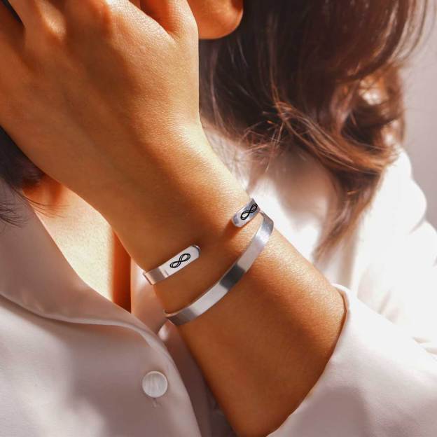 I Love You Until Infinity Runs Out Bracelet