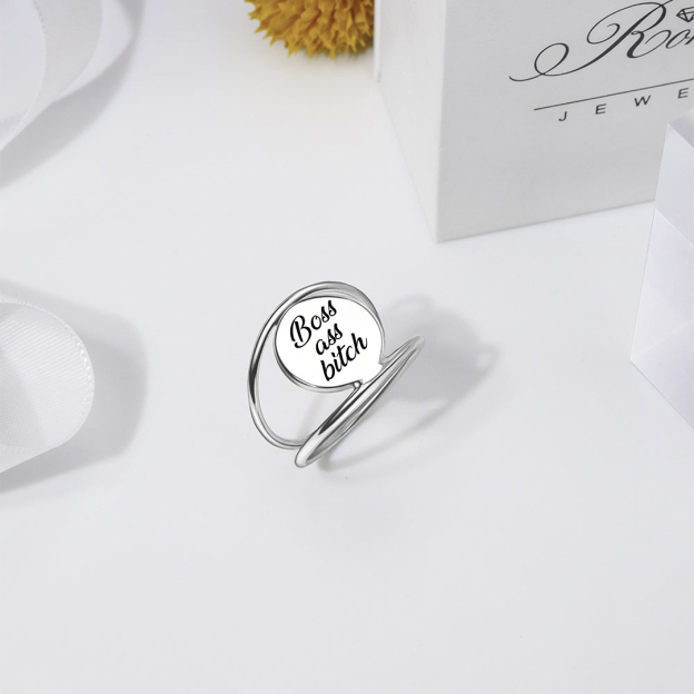 Boss Ass Bitch Double Ring