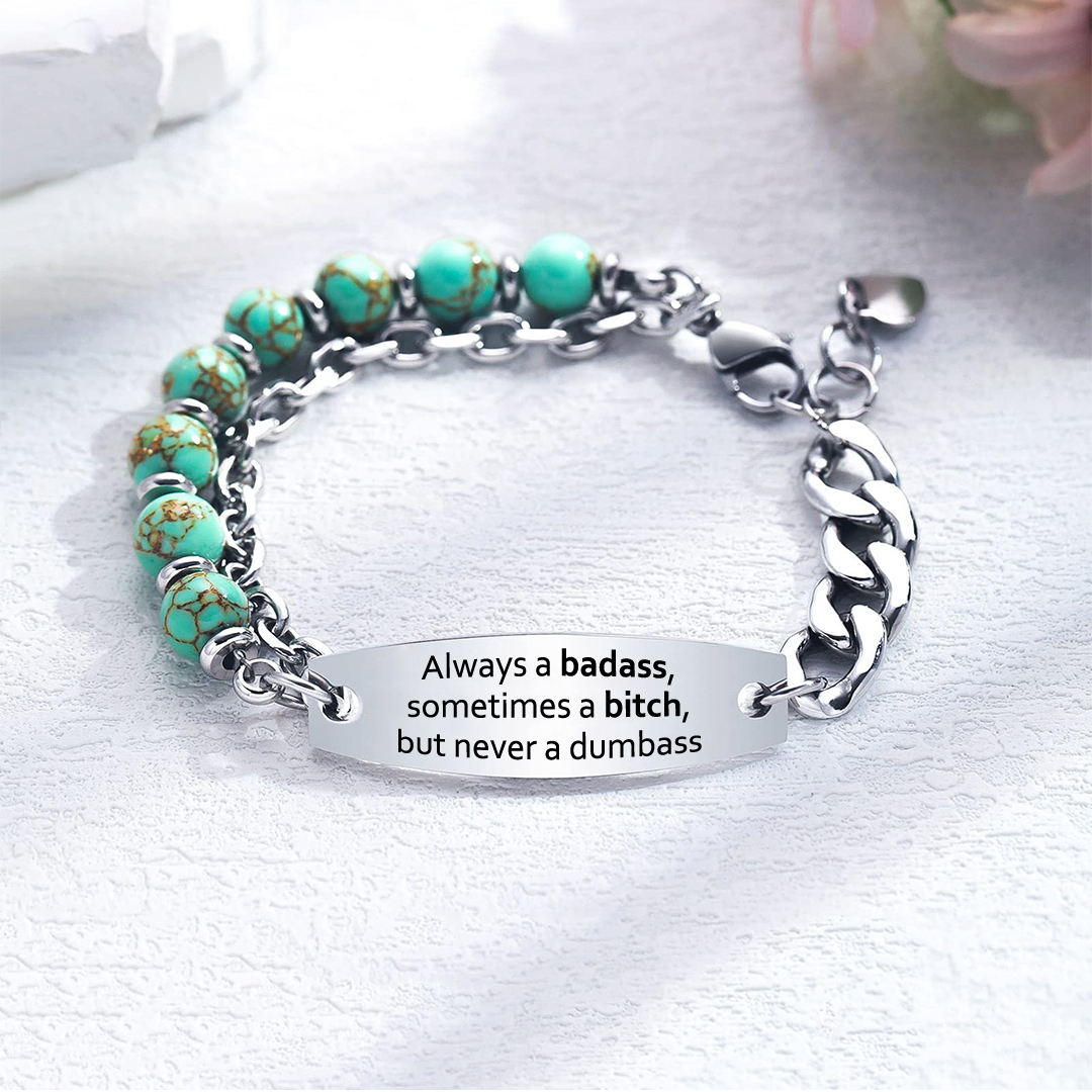 Turquoise Large Chain Bracelet