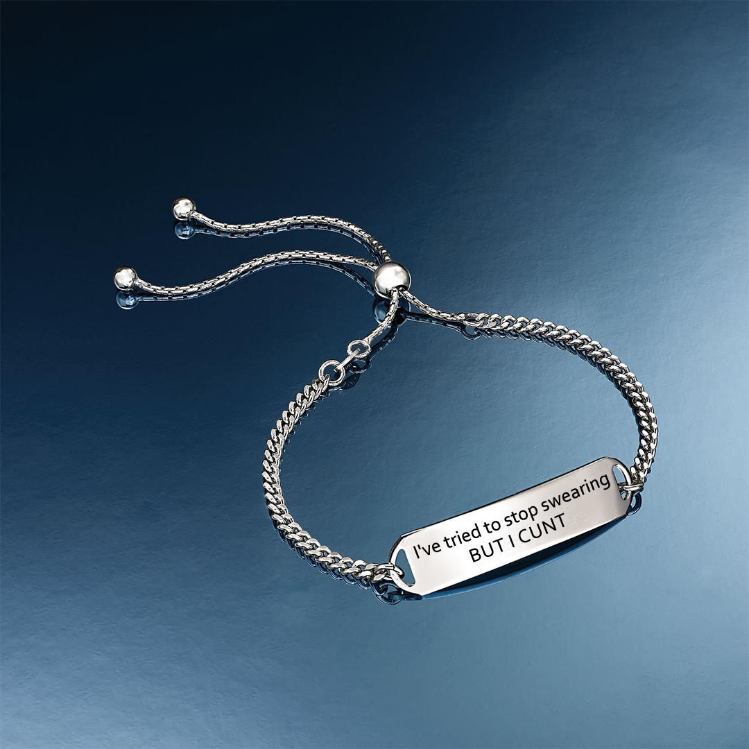 For Self - I Cunt Stop Swearing Bracelet