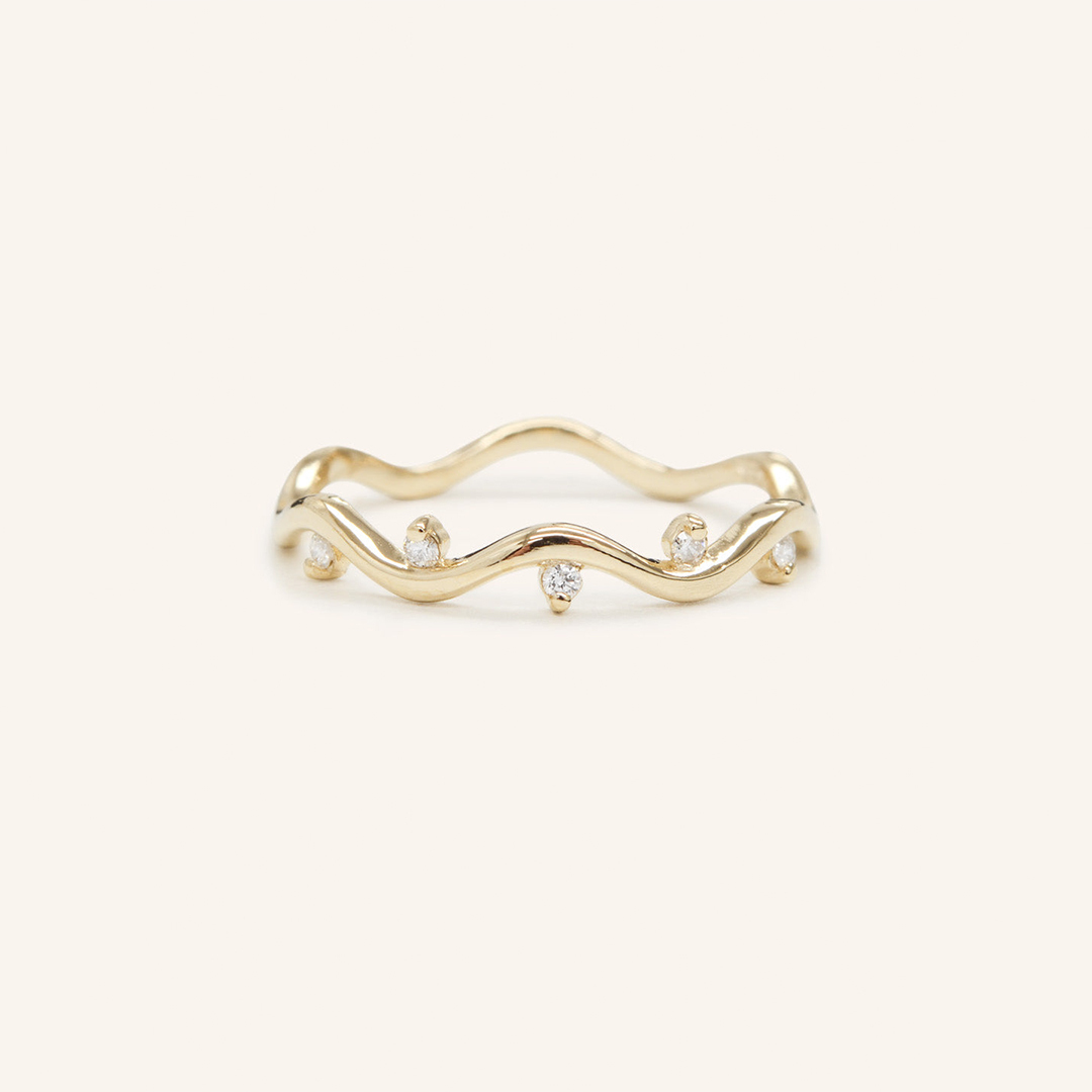 For Self - S925 Survived Too Many Storms Raindrop New Year Ring