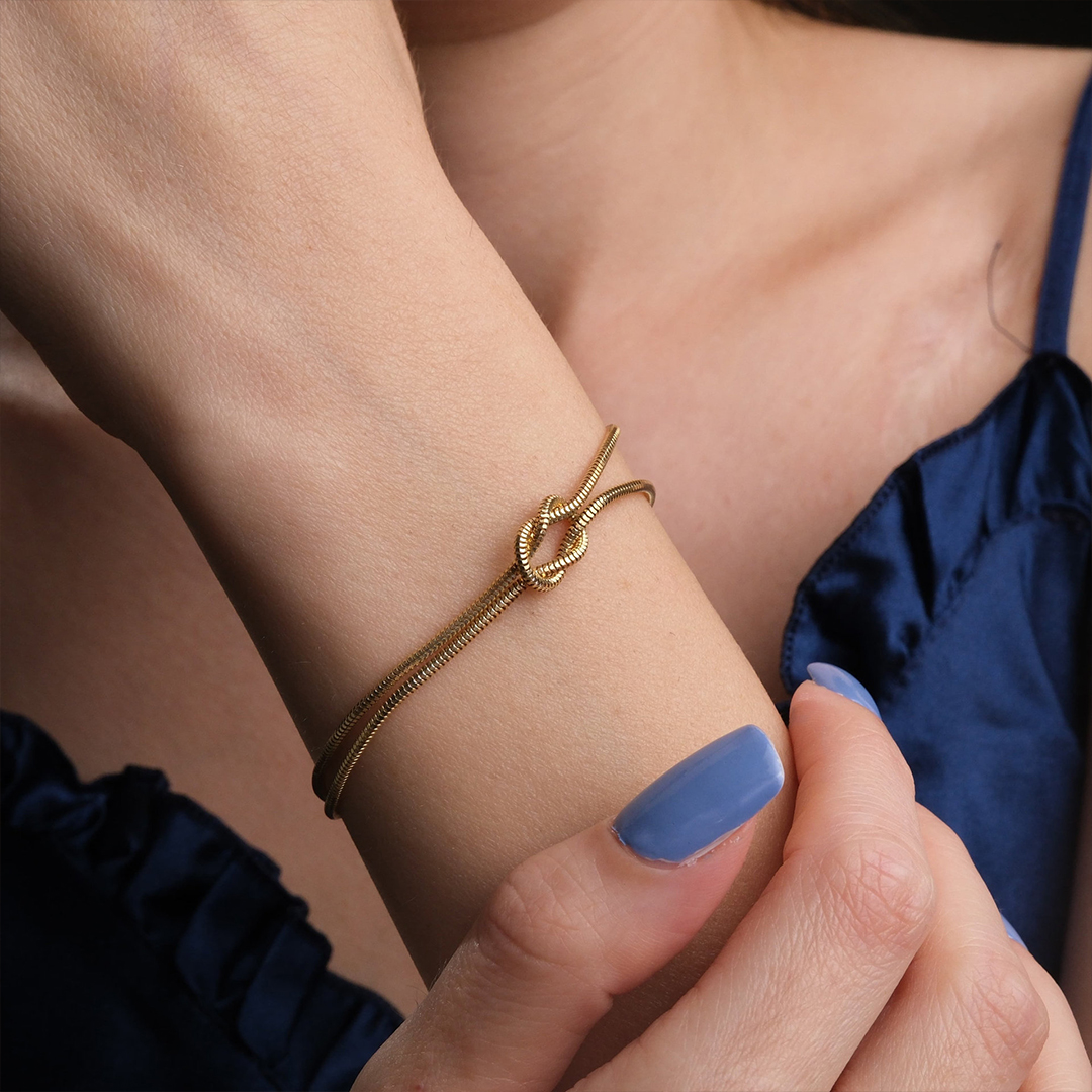 Mother & Daughter Bond Knot Bracelets