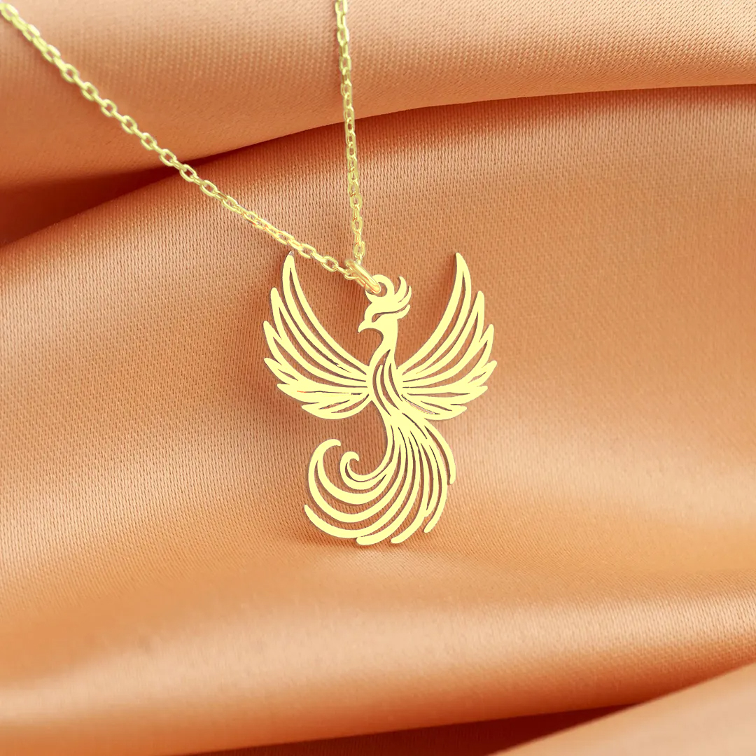 For-self Phoenix Rising Necklace