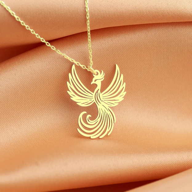 For-self Phoenix Rising Necklace