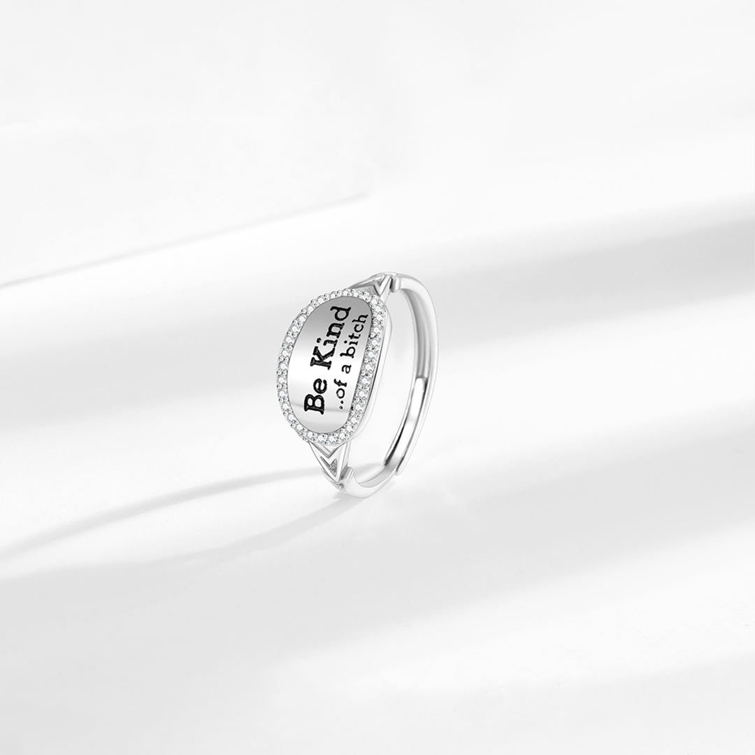 Be Kind Statement Ring