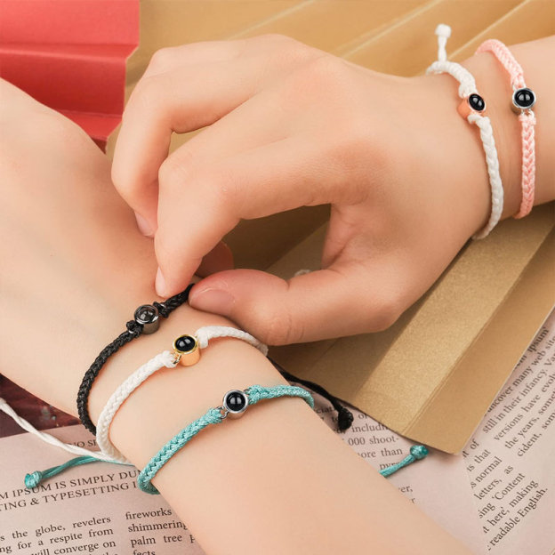 Personalized Photo Projection Bracelet