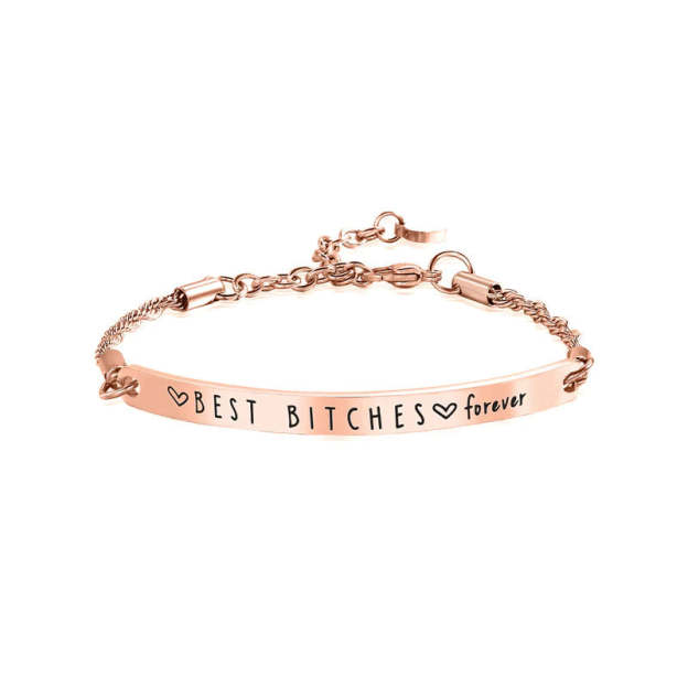 For Friends - Best Bitches Bracelet-37bracelet