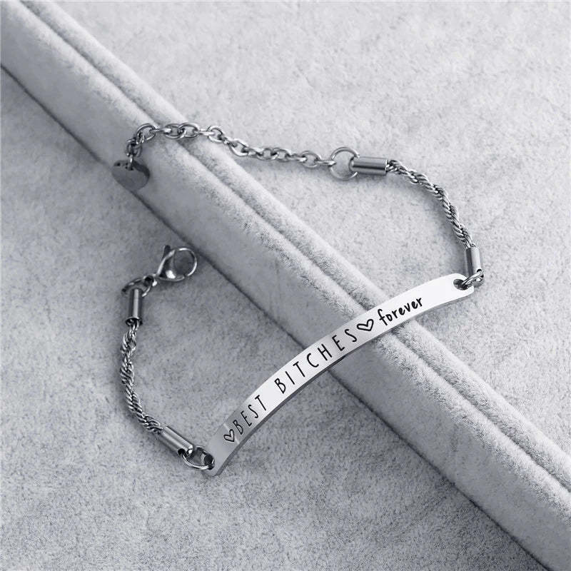 For Friends - Best Bitches Bracelet-37bracelet