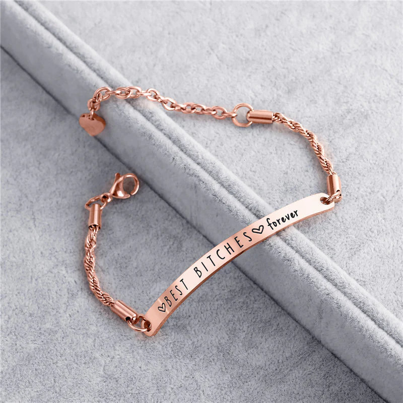 For Friends - Best Bitches Bracelet-37bracelet
