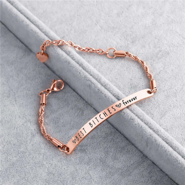 For Friends - Best Bitches Bracelet-37bracelet