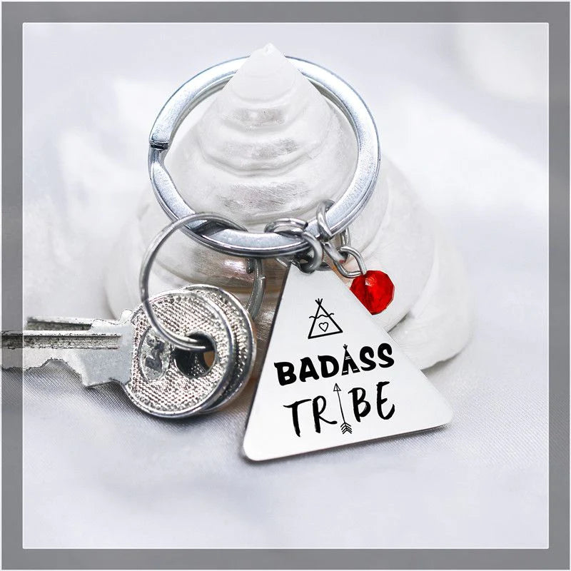 For Friends - Badass Tribe Keychain