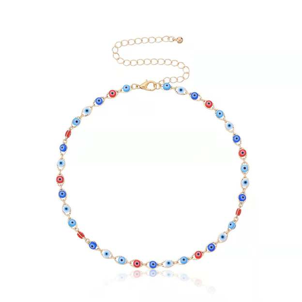 Evil Eye Choker-37bracelet