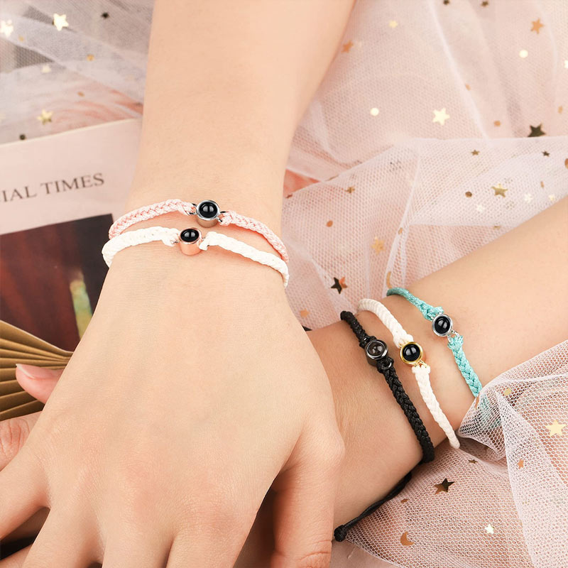 Personalized Photo Projection Bracelet