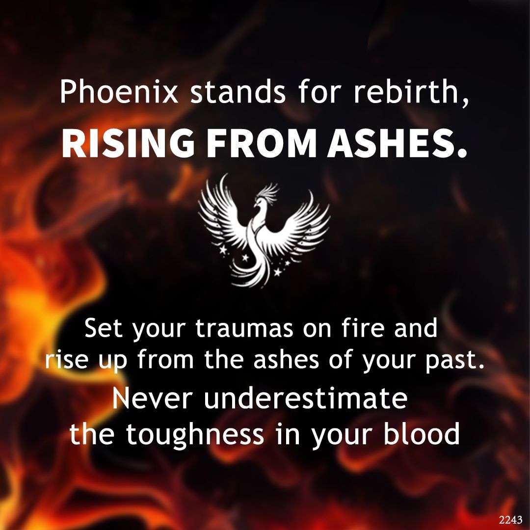 Phoenix rising from ashes Ring