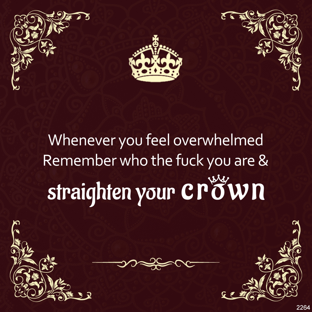Straighten Your Crown Diamond Ring