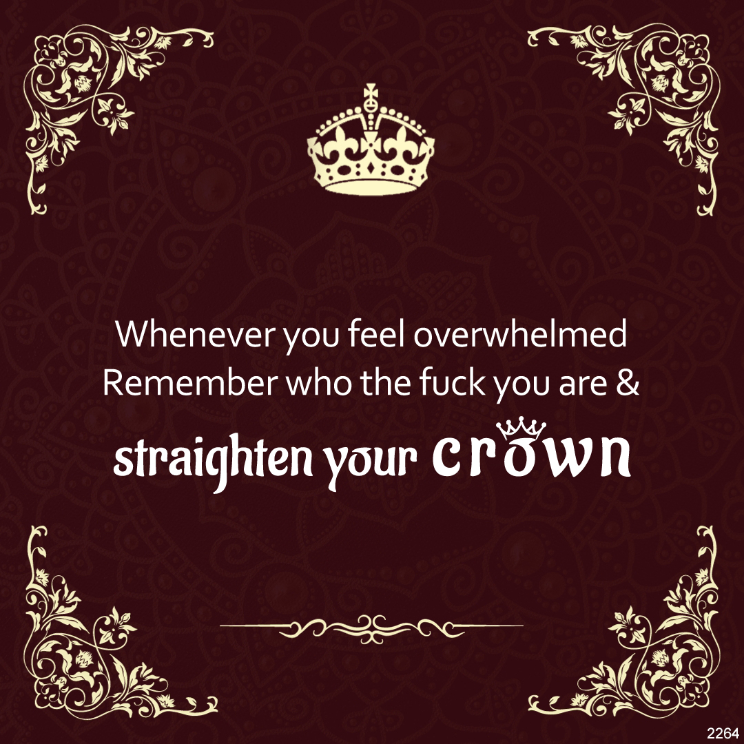 Straighten Your Crown Diamond Ring