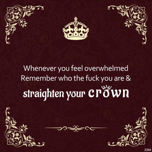 Straighten Your Crown Diamond Ring