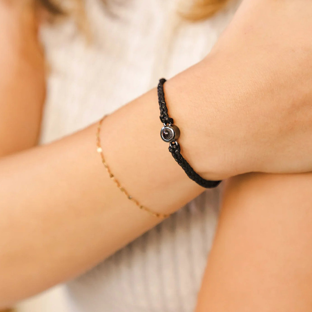 Personalized Photo Projection Bracelet