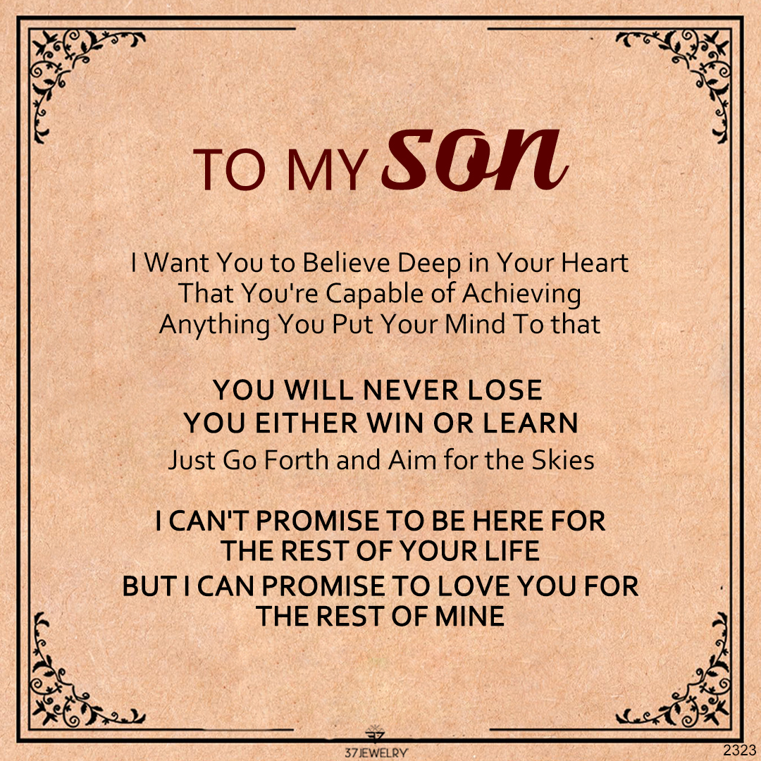 For Son - S925 l Can Promise I'll Love You For The Rest Of Mine Ceramic Braided Bracelet