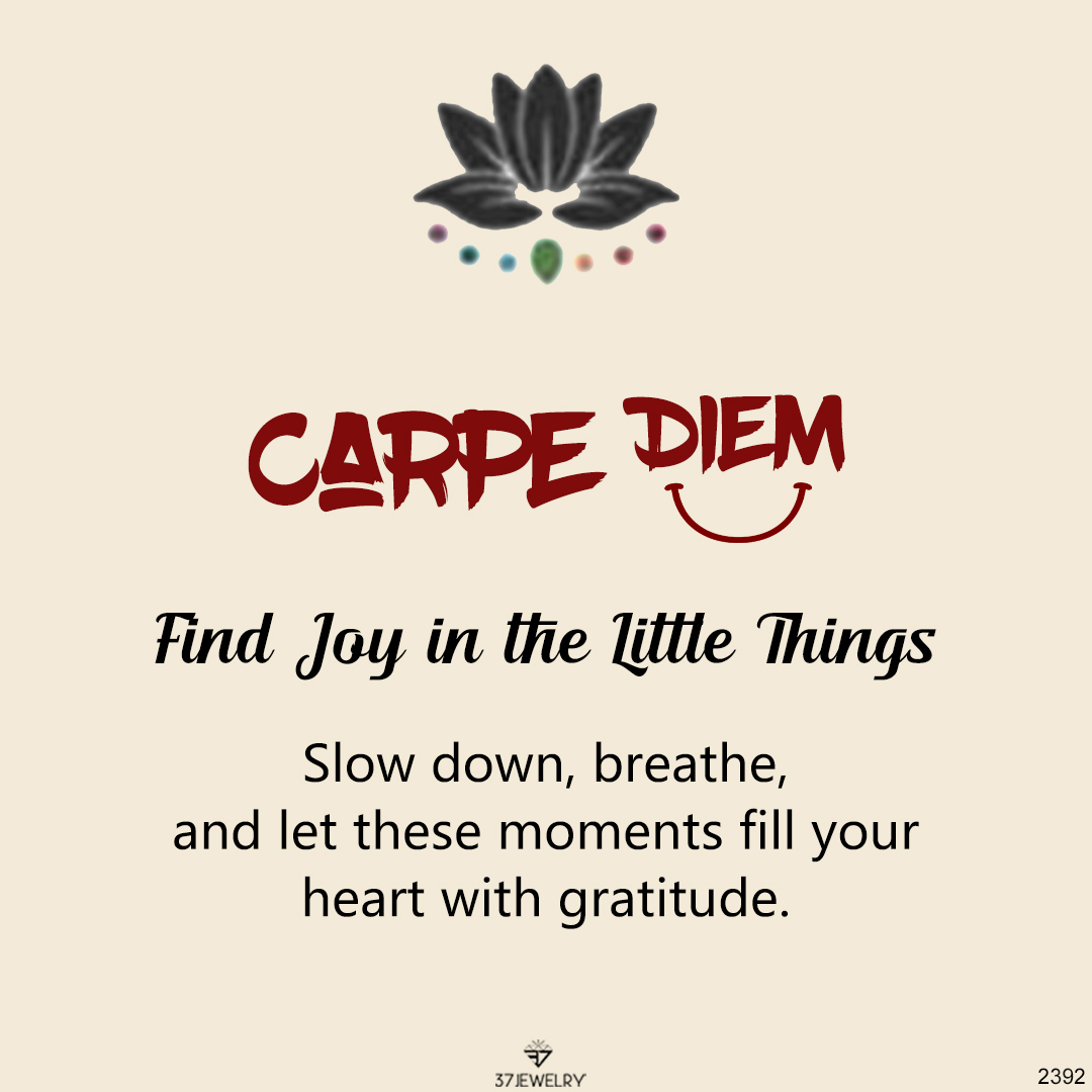 S925 Carpe Diem  Relax Chakra Lotus Flower Ring