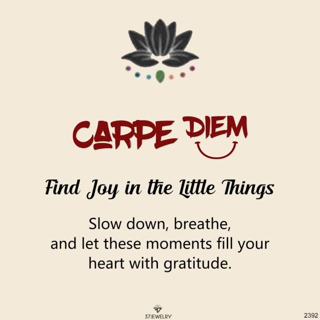 S925 Carpe Diem  Relax Chakra Lotus Flower Ring