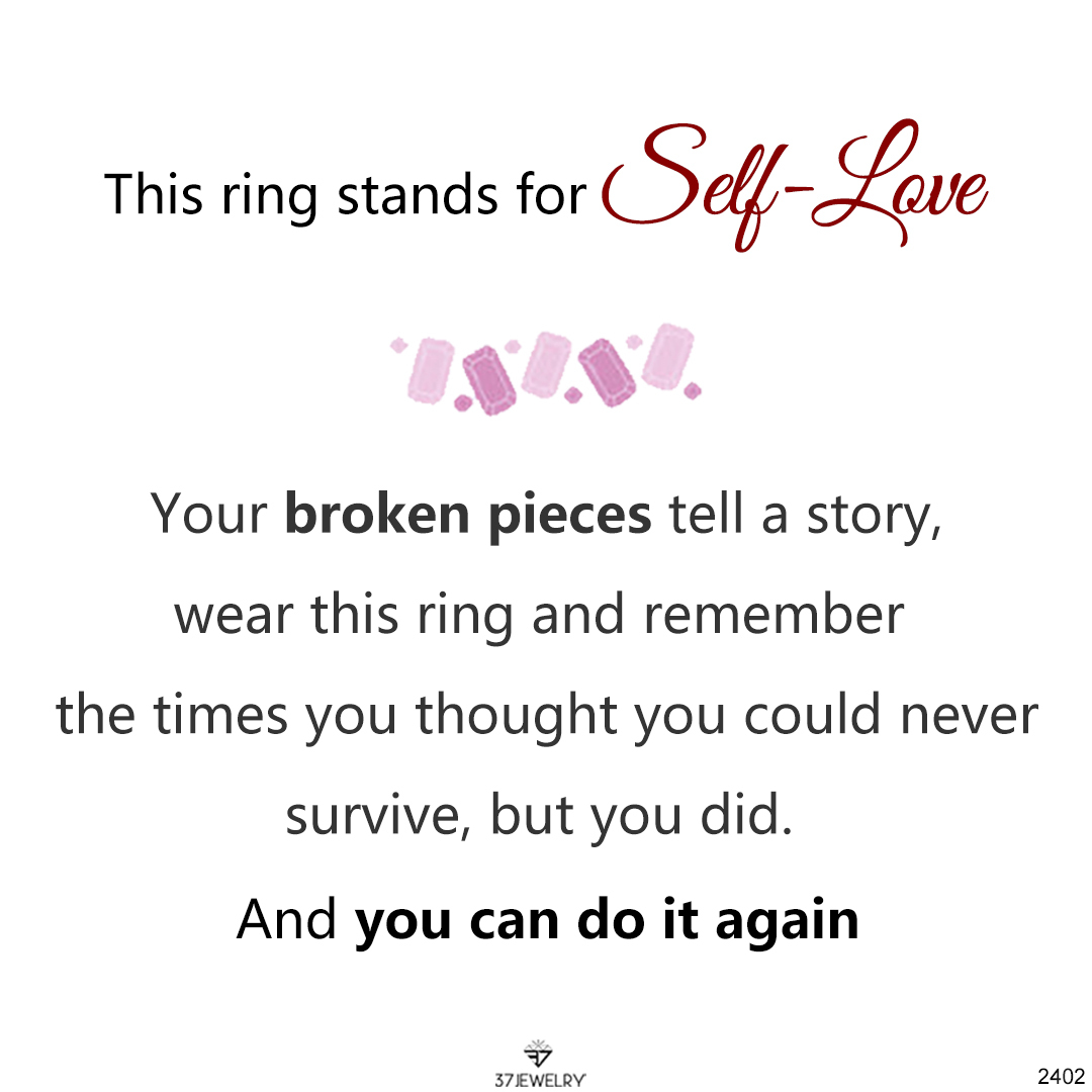 Survivor's Pink Diamond Ring