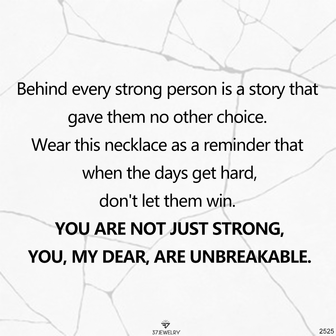 Strong As Fuck Necklace 