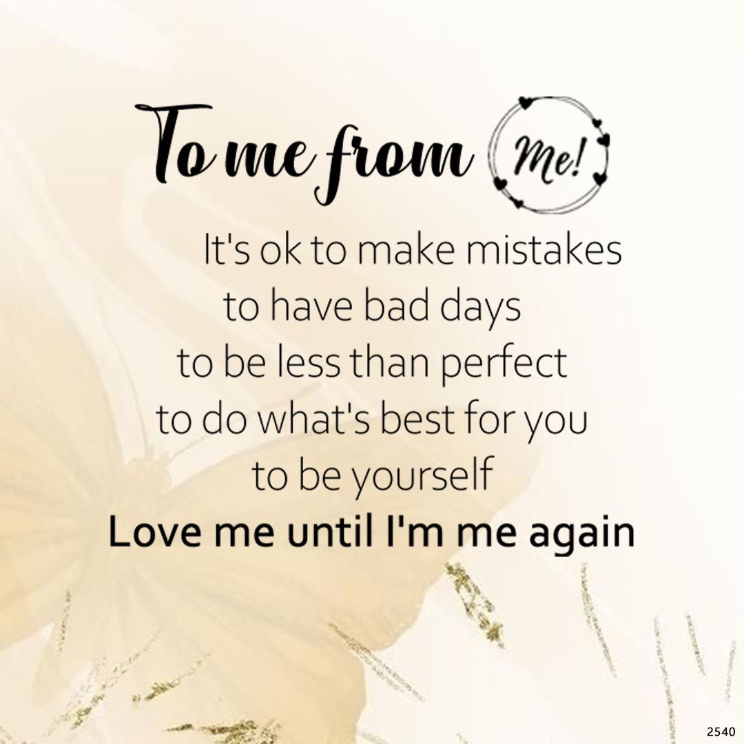 For Self-Love me until I am me again RIng