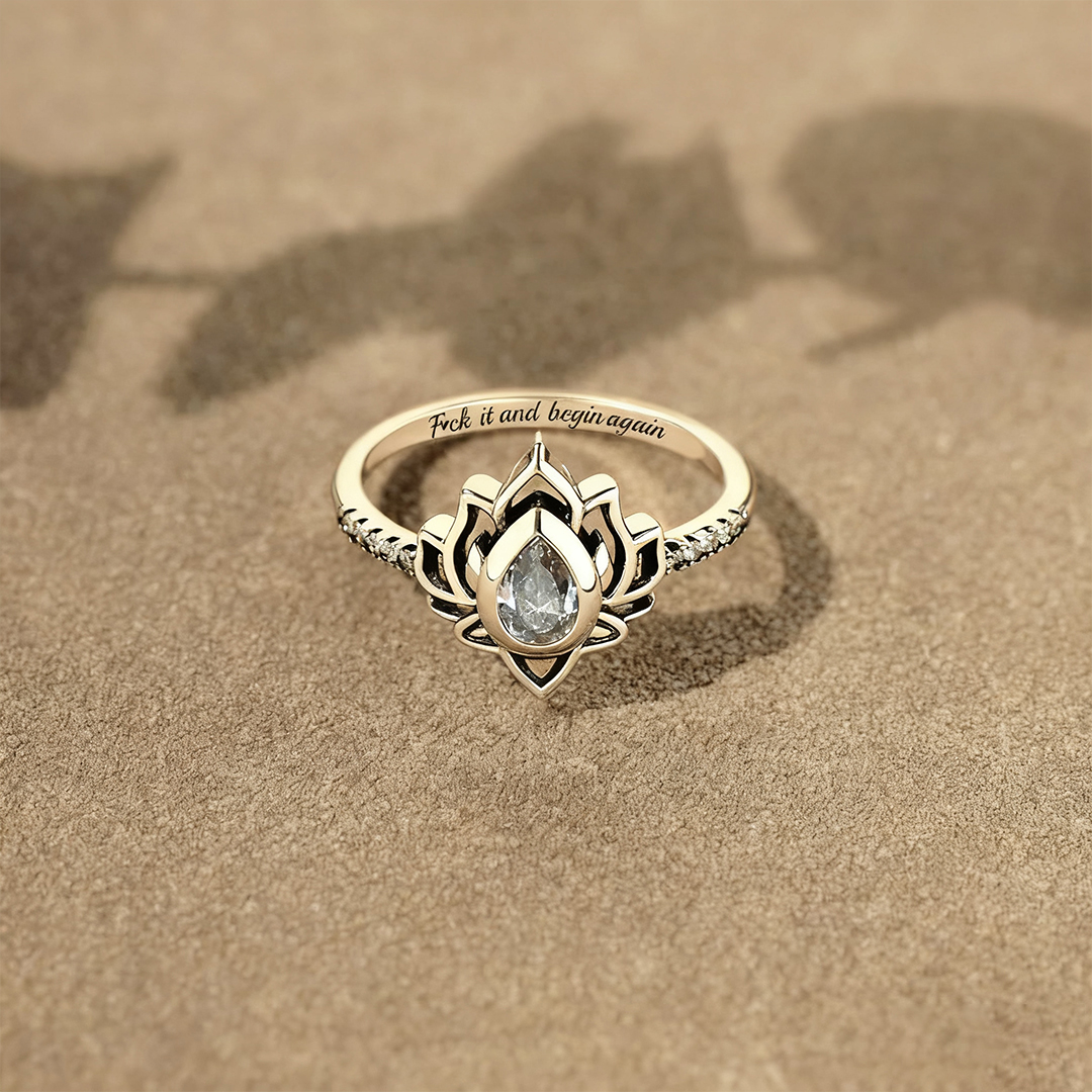 For Daughter-Lotus Rebirth Ring