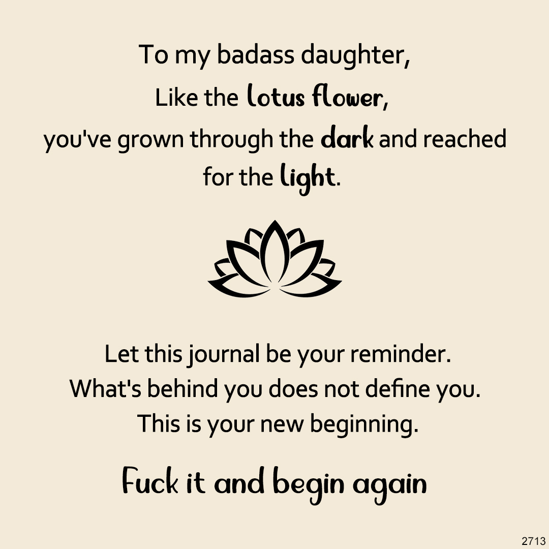 For Daughter-Lotus Rebirth Ring