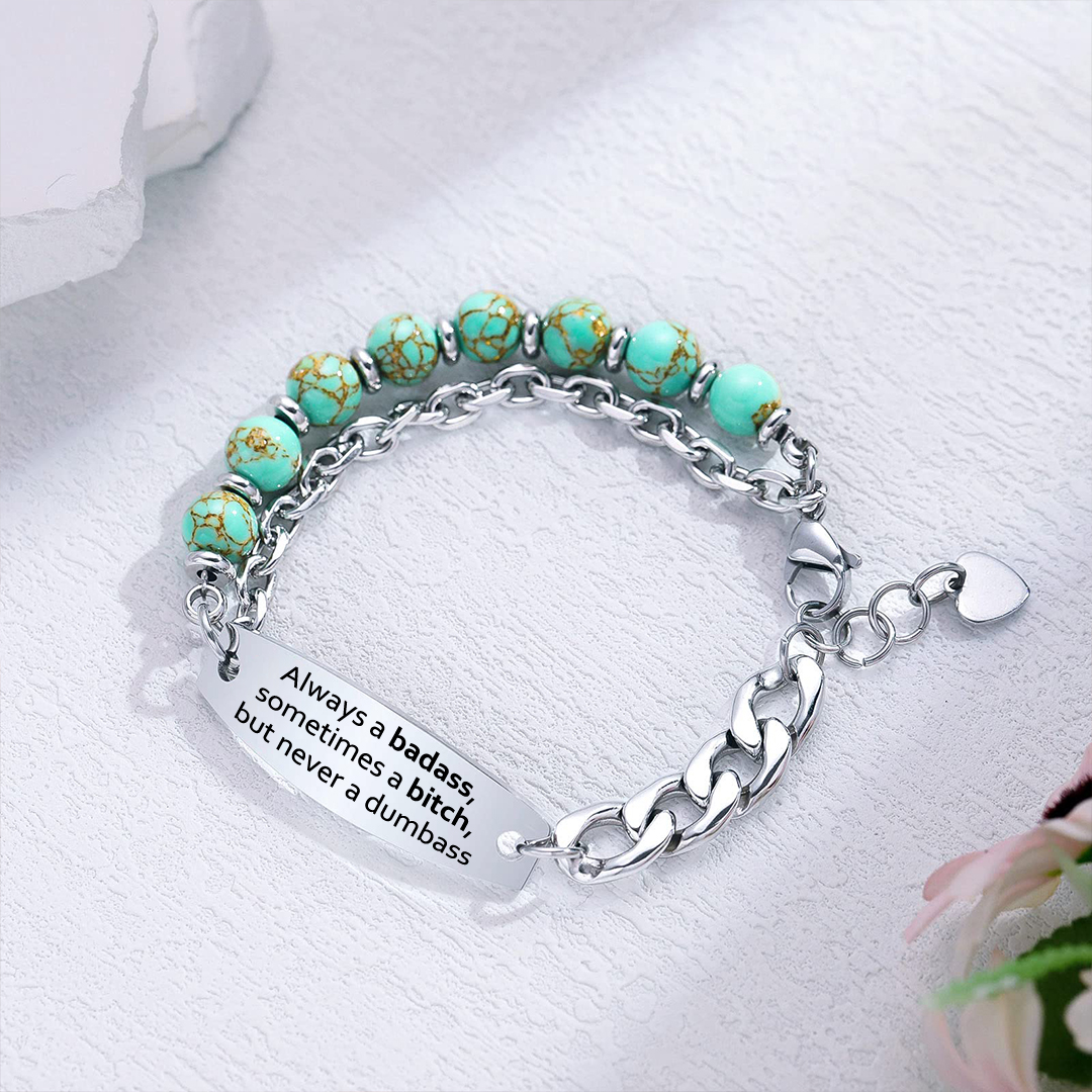 Turquoise Large Chain Bracelet