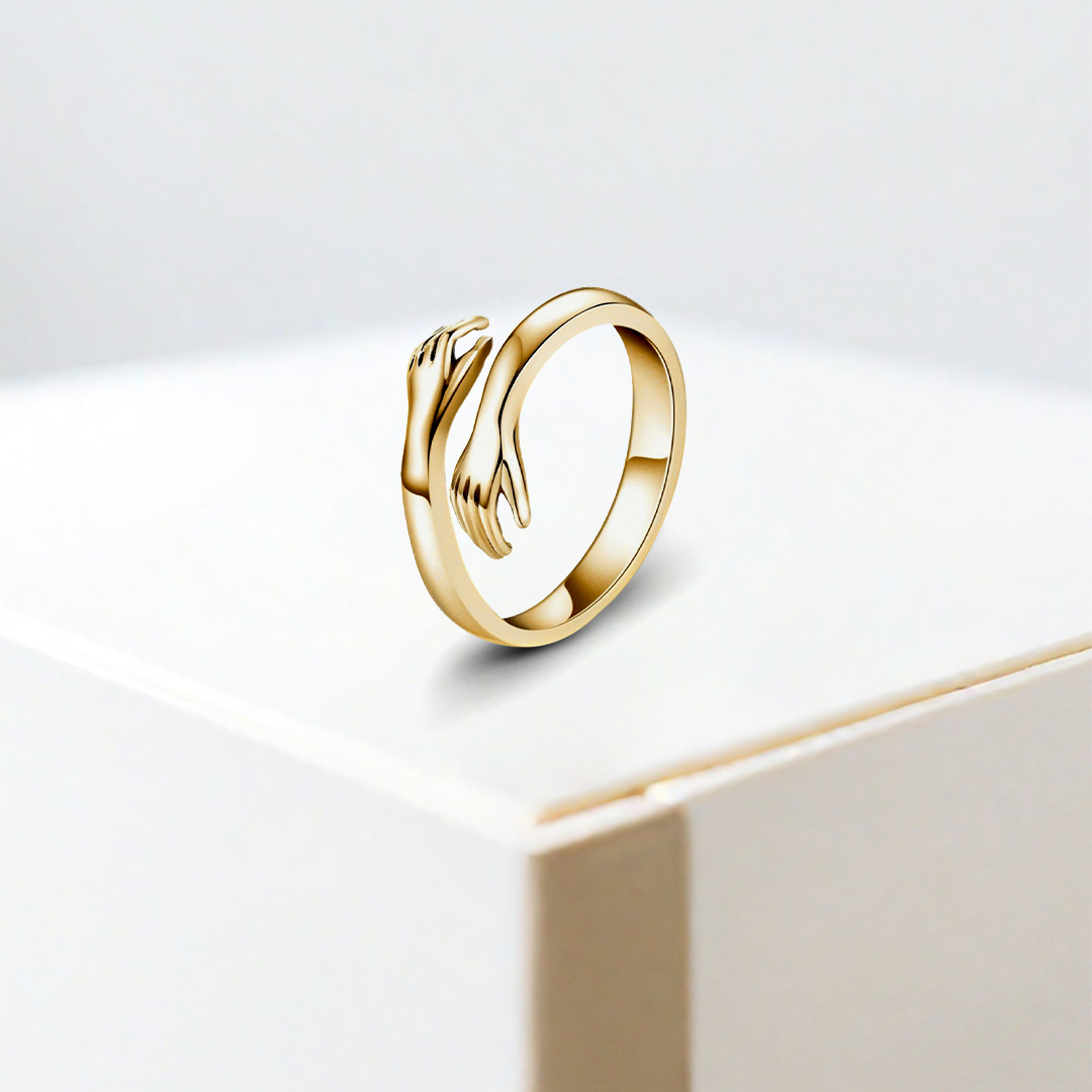  I'm always here Hug Ring