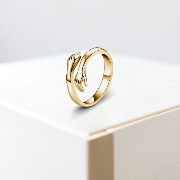  I'm always here Hug Ring