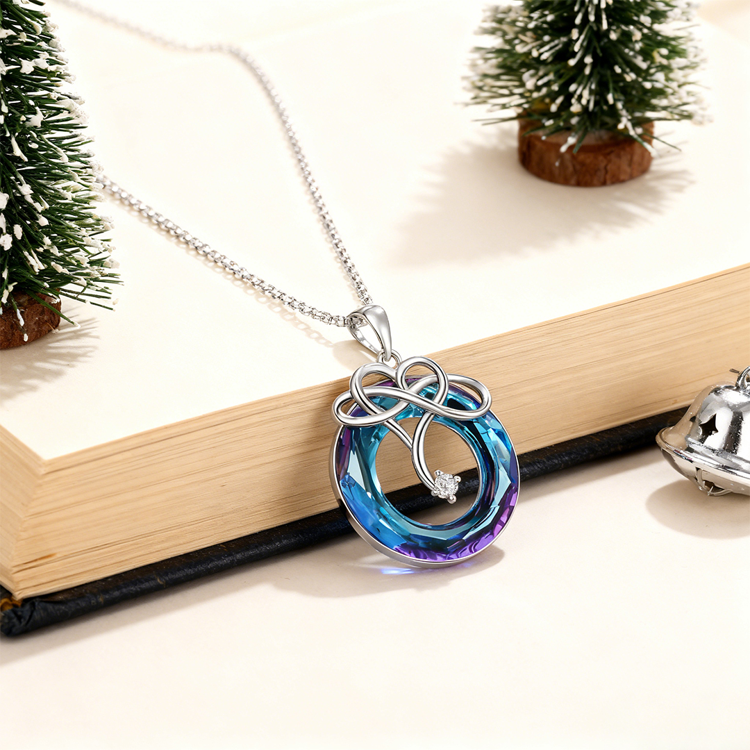 For Friend - S925 Our Friendship Has no End Infinity Necklace