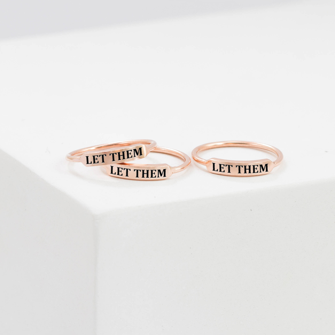 [Immediate 43% Discount🛒] - Let Them Dainty Bar Ring