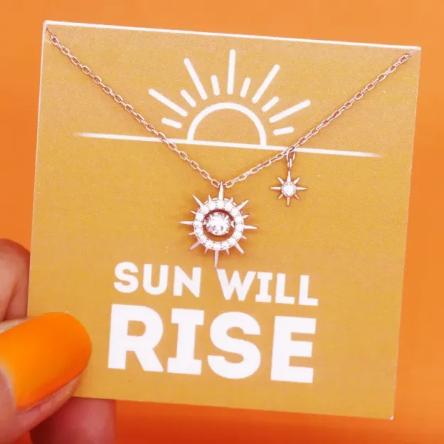 S925 Sun Will Rise Necklace